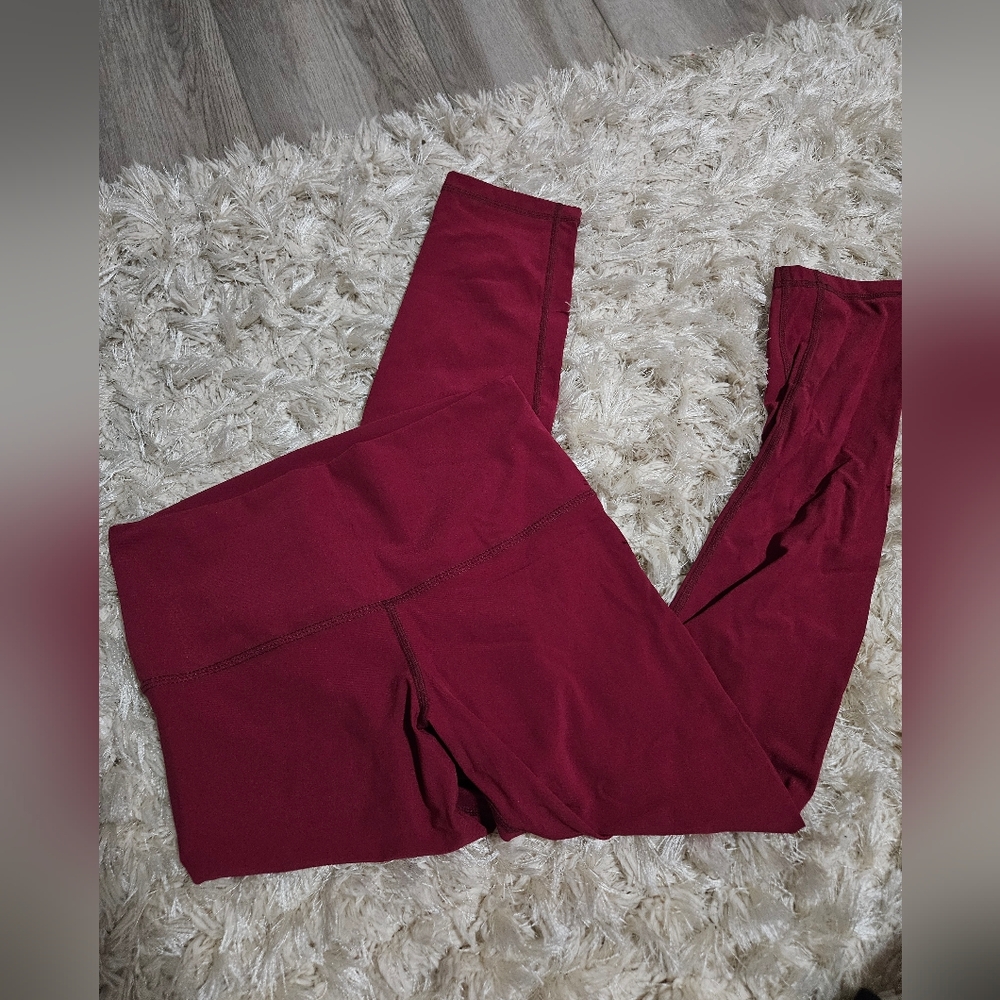 DYI Burgundy Leggings